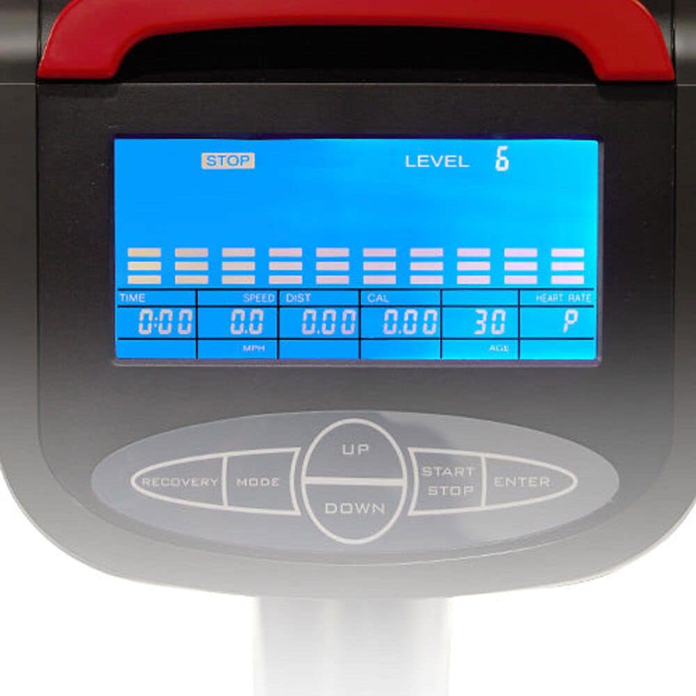 Sunny Health &amp; Fitness Smart Electro-Magnetic Resistance Recumbent Elliptical Cross Trainer in Black, , large