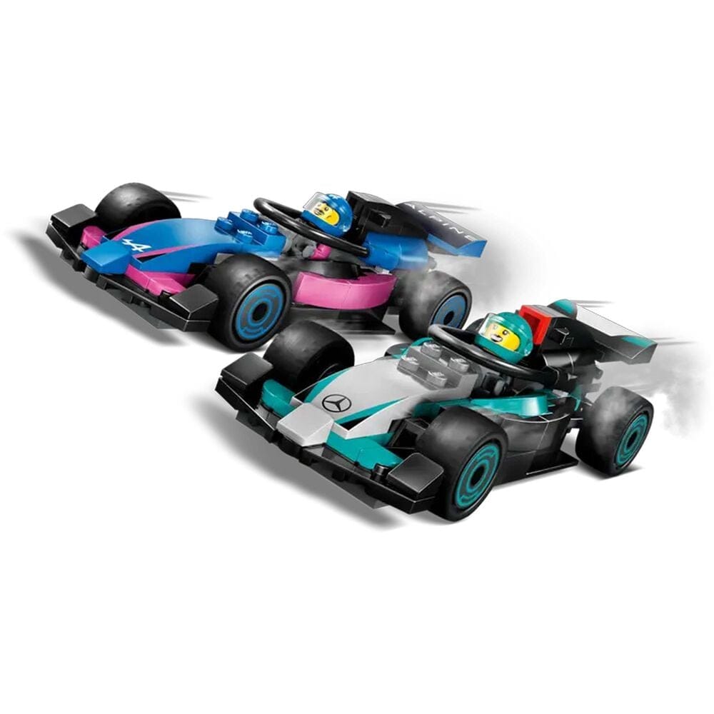 LEGO City F1 Garage &amp; Mercedes-AMG &amp; Alpine Cars, , large
