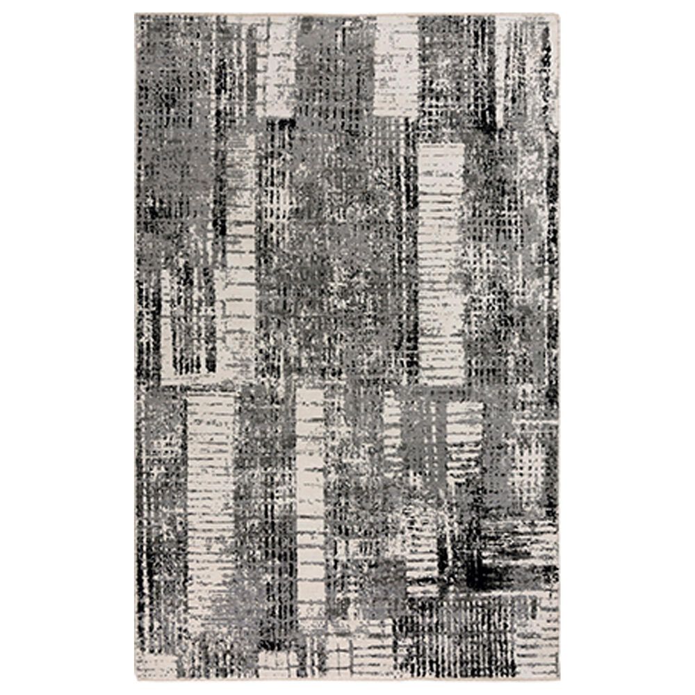 RIZZY Couture CUT115 2" x 3" Gray Area Rug, , large