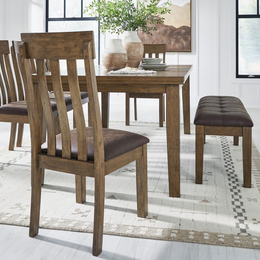 Ashley Urbinforte Side Chair in Light Brown, , large