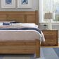 Viceray Collections Crafted Oak Queen Poster In Natural, , large
