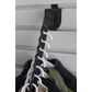 Gladiator Foldaway Hanger Hook in Hammered Granite - Set of 2, , large