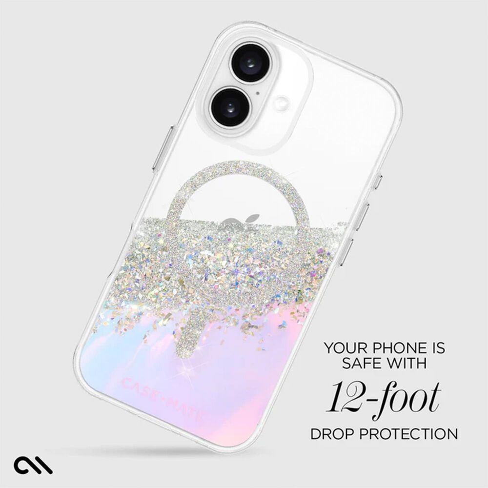 Case-Mate Karat Soap Bubble MagSafe Phone Case for iPhone 16, , large