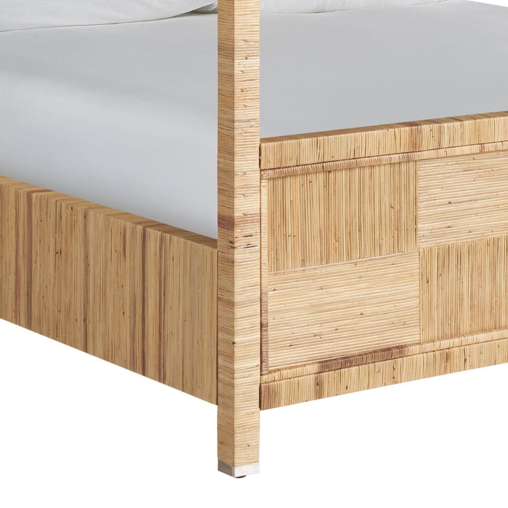 Universal Furniture Weekender Chatham Queen Canopy Bed in Natural, , large