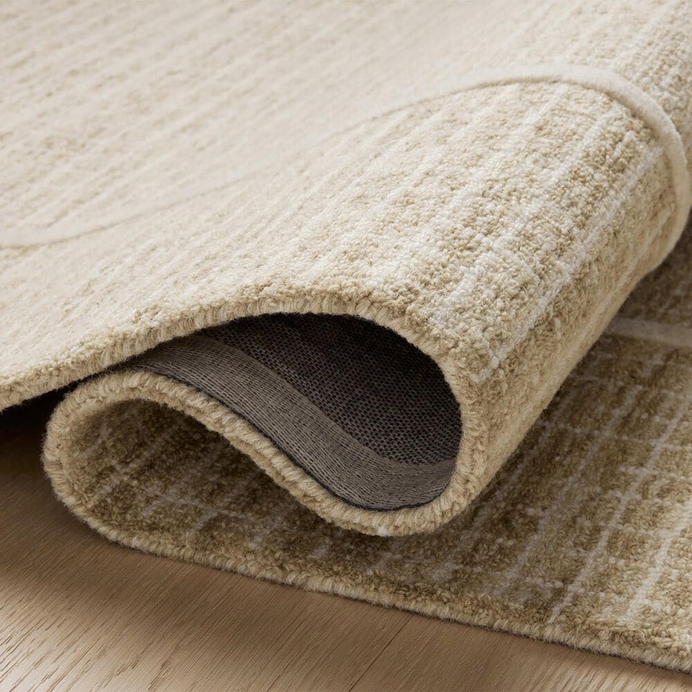 Chris Loves Julia x Loloi Briggs 2&#39;3&quot; x 3&#39;9&quot; Wheat and Ivory Area Rug, , large