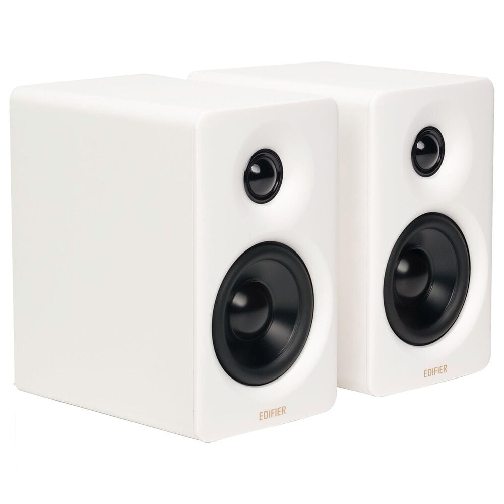 Edifier M60 2.0 Compact Desktop Bluetooth Speakers Pair in White, , large