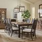 Hooker Furniture Americana Traditional Dining Table and 6 Chairs in Black, , large