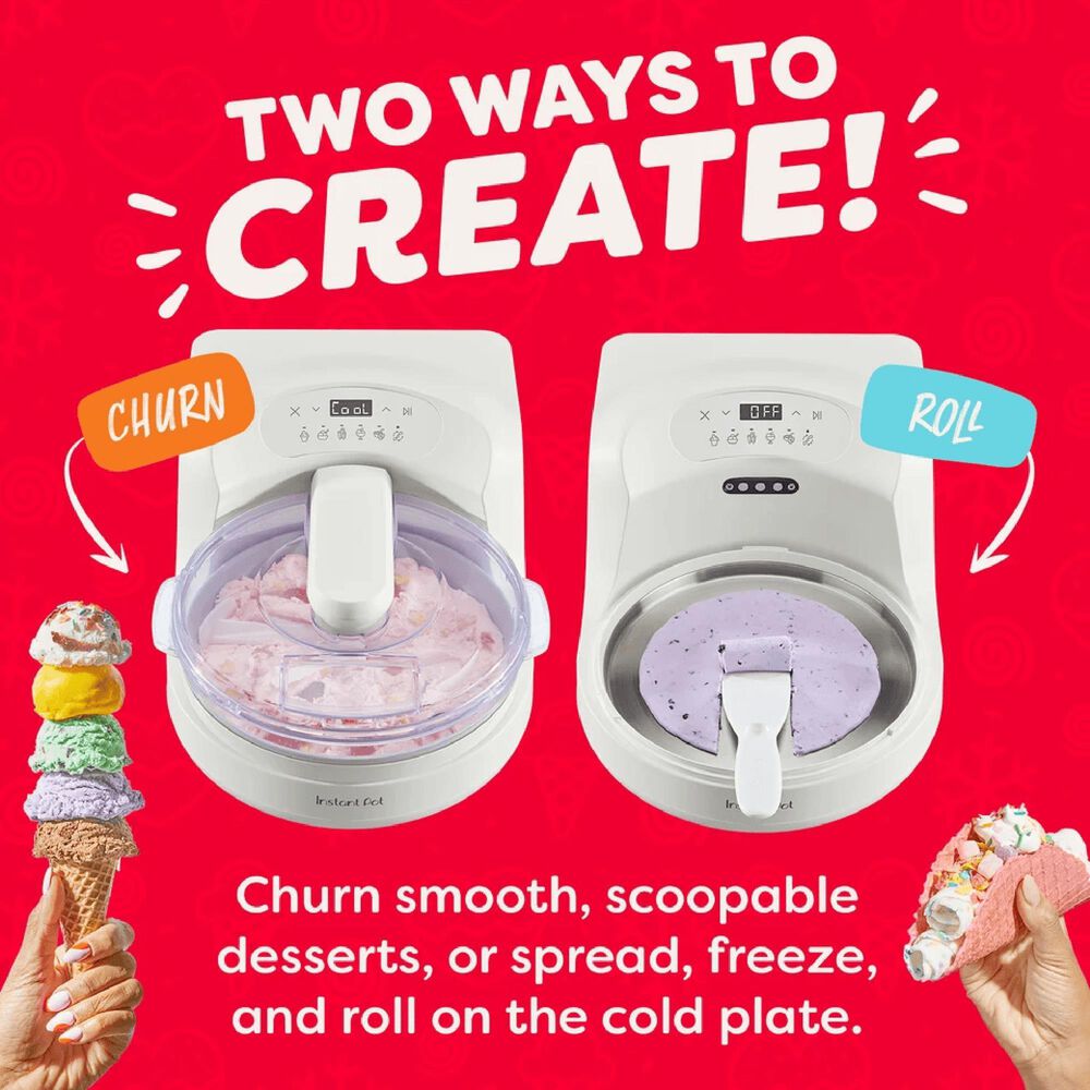 Instant Brands 13" Ice Cream Maker in Sea Salt, , large