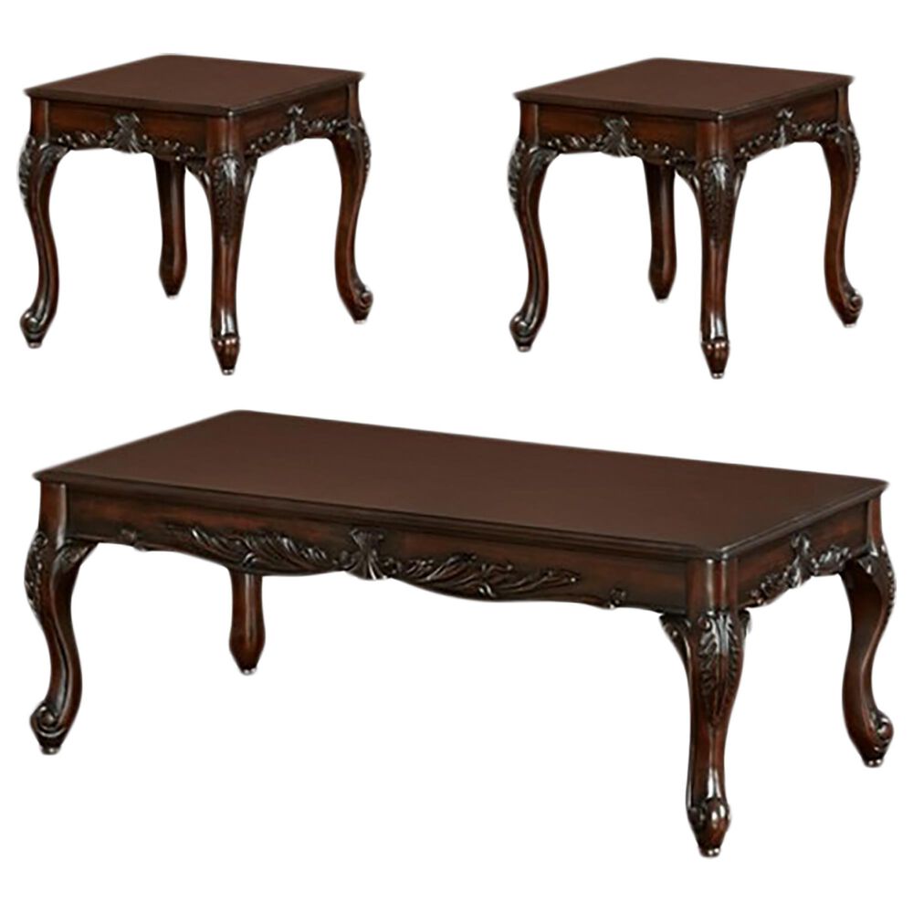 Arapahoe Home Table Set in Brown (Set of 3), , large