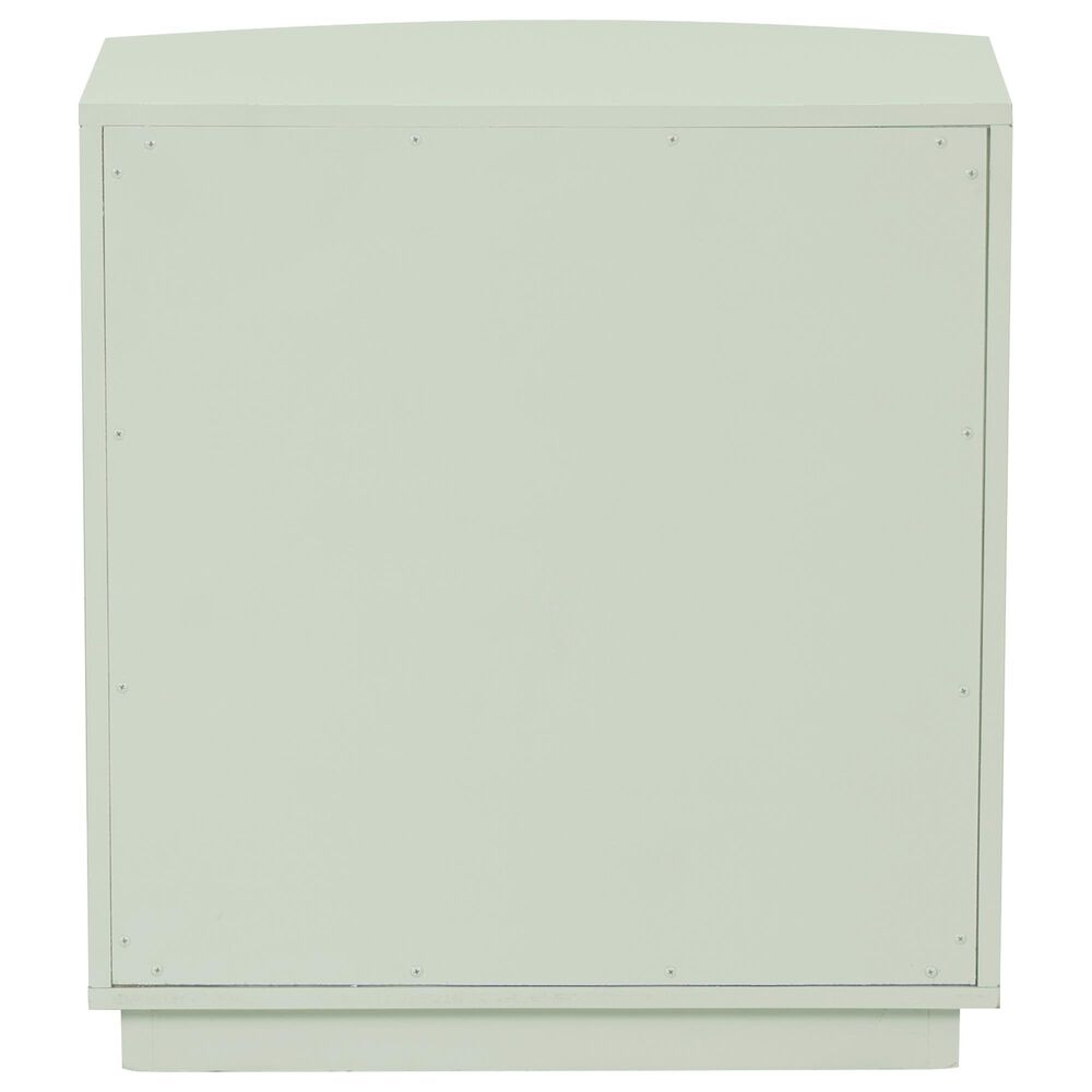 Linon Home Decor Chantel 3-Drawer Nightstand in Sage Green, , large