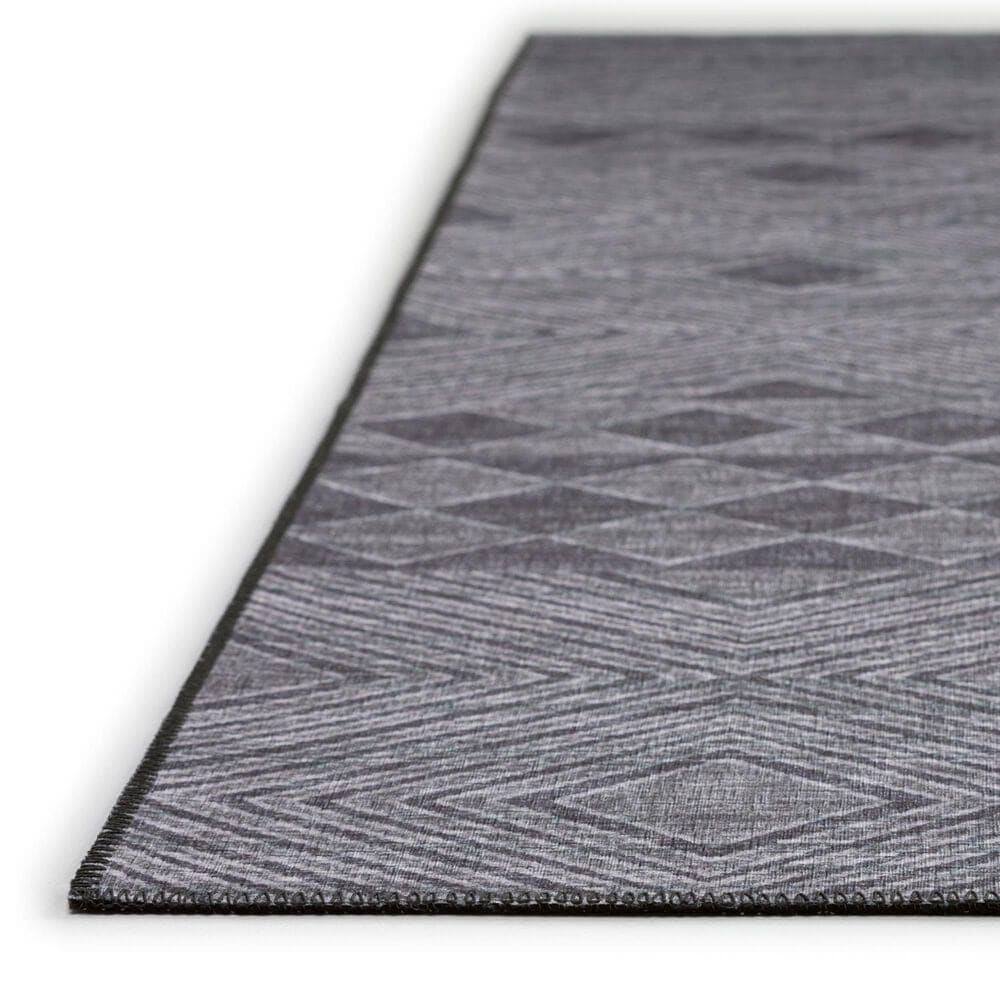 Dalyn Rug Company Sedona Geometric 2&#39;3&quot; x 10&#39; Midnight Indoor/Outdoor Performance Runner, , large