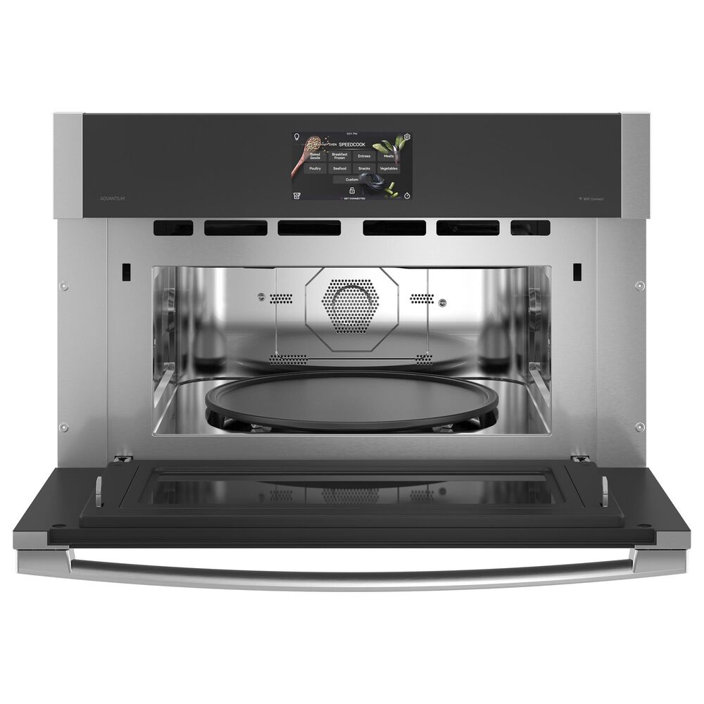 GE Profile 30&quot; Single Electric Wall Oven with 120V Advantium Technology in Stainless Steel, , large