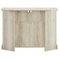 Walker Edison Columbus 44" Corner TV Stand in White Oak, , large