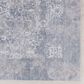 Amer Rugs Hamilton 10"3" x 14" Gray and Blue Area Rug, , large