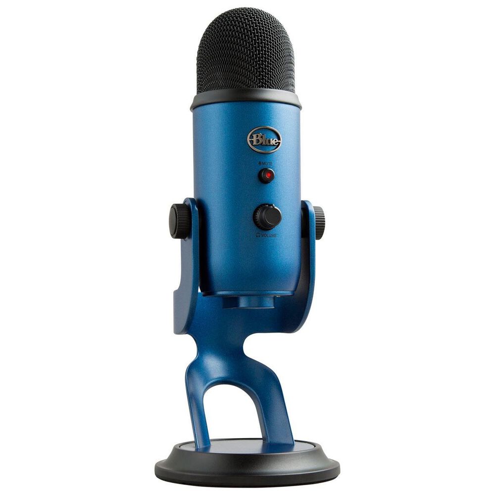 Logitech Yeti Professional Multi-Pattern USB Condenser Microphone in Midnight Blue, , large