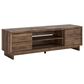 Ashley Zadilyn 72" XL TV Stand in Warm Natural Brown, , large