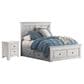 Ashley Makidern 2 Piece Full Storage Bedroom Set with Six Drawers in Whitewash, , large