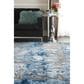 Nourison Prismatic PRS10 3"9" x 5"9" Blue and Grey Area Rug, , large