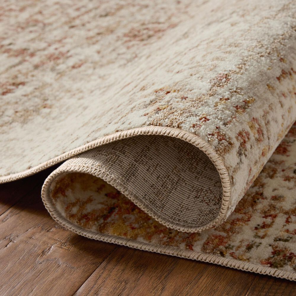 Loloi Nellie Natural and Sunset 2&#39; x 3&#39; Area Rug, , large