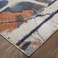 Feizy Gilmore 5"3" x 8" Blue and Multicolor Area Rug, , large