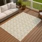 Dalyn Rug Company Soft Essentials Chevron Wheat 5" x 7"6" Area Rug, , large