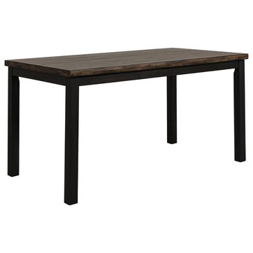 Radius Ashford Dining Table in Black and Brown, , large