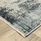 Oriental Weavers Hayden HAY04 7"10" x 10"10" Beige and Blue Area Rug, , large