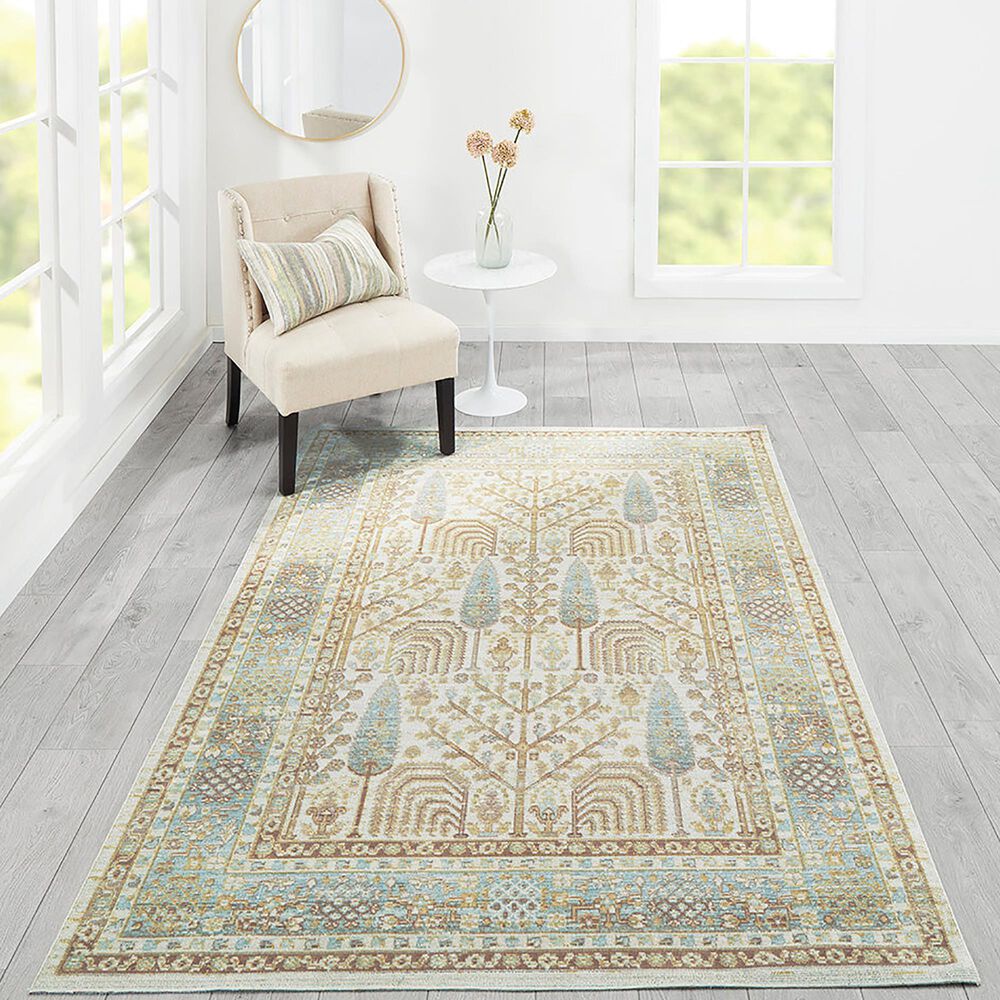 Momeni Isabella ISA-8 9&#39;3&quot; x 11&#39;10&quot; Ivory Area Rug, , large