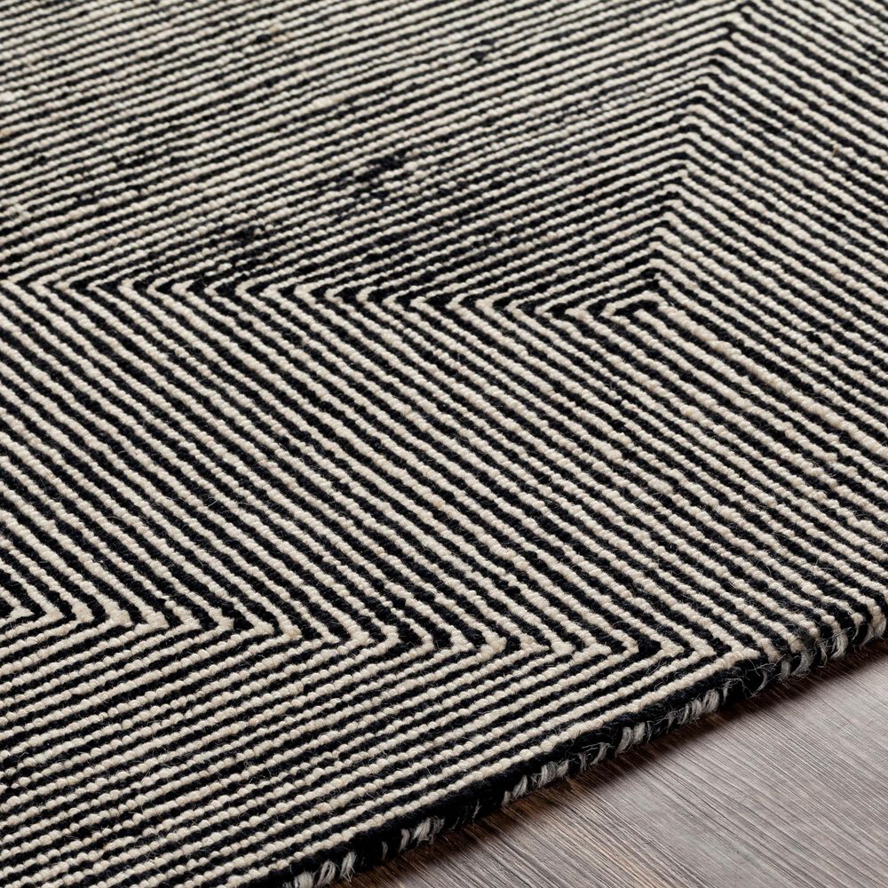Surya Maroc 2&#39; x 3&#39; Beige and Black Area Rug, , large