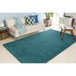 Surya Mystique M-5330 6" x 9" Teal Area Rug, , large
