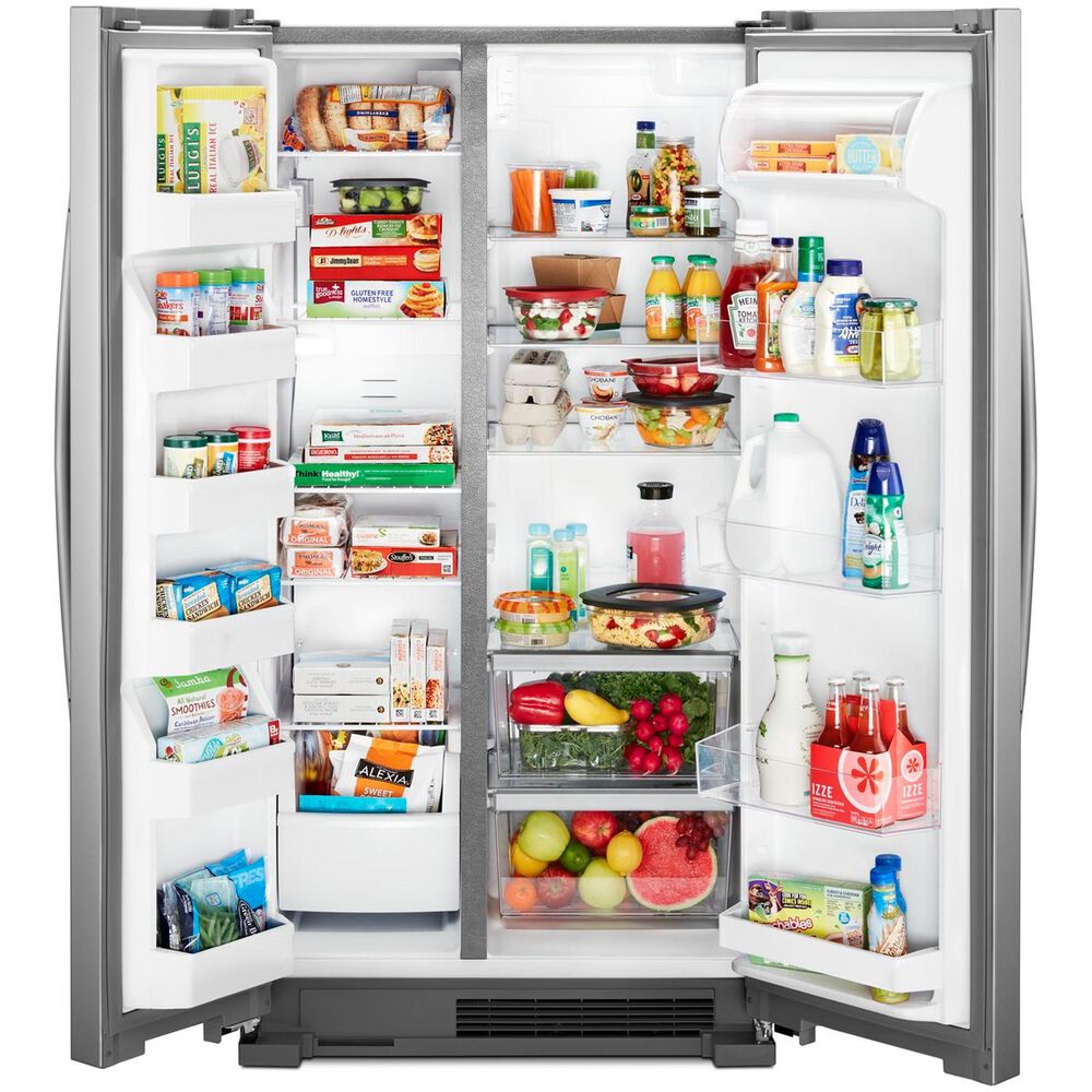 Whirlpool 25 Cu. Ft. 36" SidebySide Refrigerator in Monochromatic
