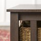 Walker Edison Mission Storage Coffee Table with Baskets in Espresso, , large