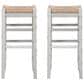 Ashley Mirimyn Bar Stool Set of 2 in White, , large