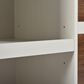 HOMLUX 56" Kitchen Island with Drop Leaf in White, , large