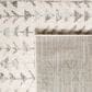 Safavieh Tulum  3" Square Grey Area Rug, , large