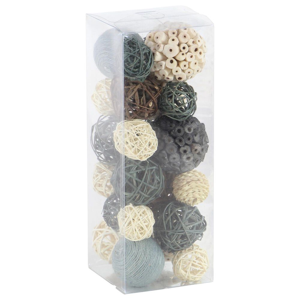 Maple and Jade Coastal Orbs and Vase Filler in Multicolor &#40;Set of 3&#41;, , large