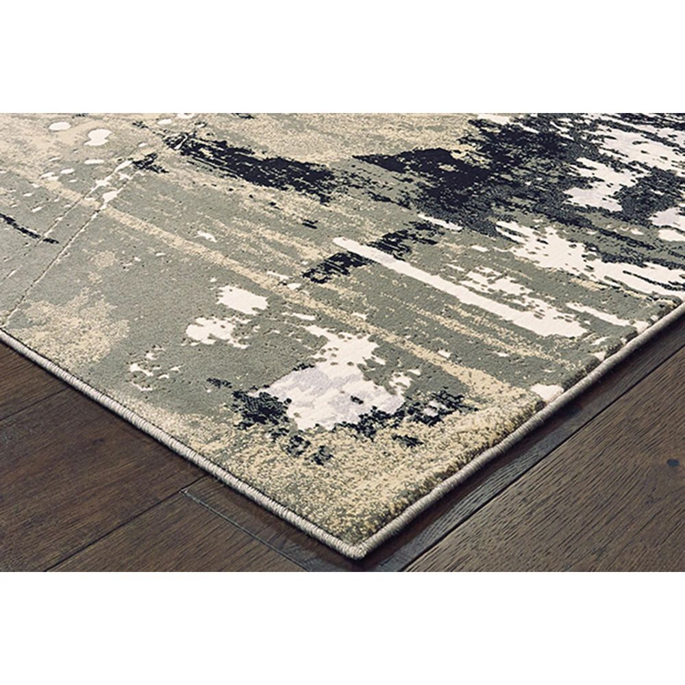 Oriental Weavers Bowen 109E 9&#39;10&quot; x 12&#39;10&quot; Black Area Rug, , large