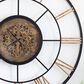 A&B Home Wall Clock in Antique Black and Antique Gold, , large