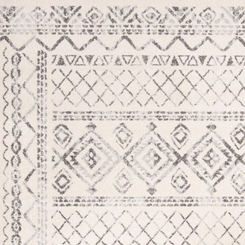 Safavieh Tulum TUL268A 2&#39; x 8&#39; Ivory and Grey Runner, , large
