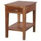 Porter Design Sonora Square End Table in Harvest Brown, , large