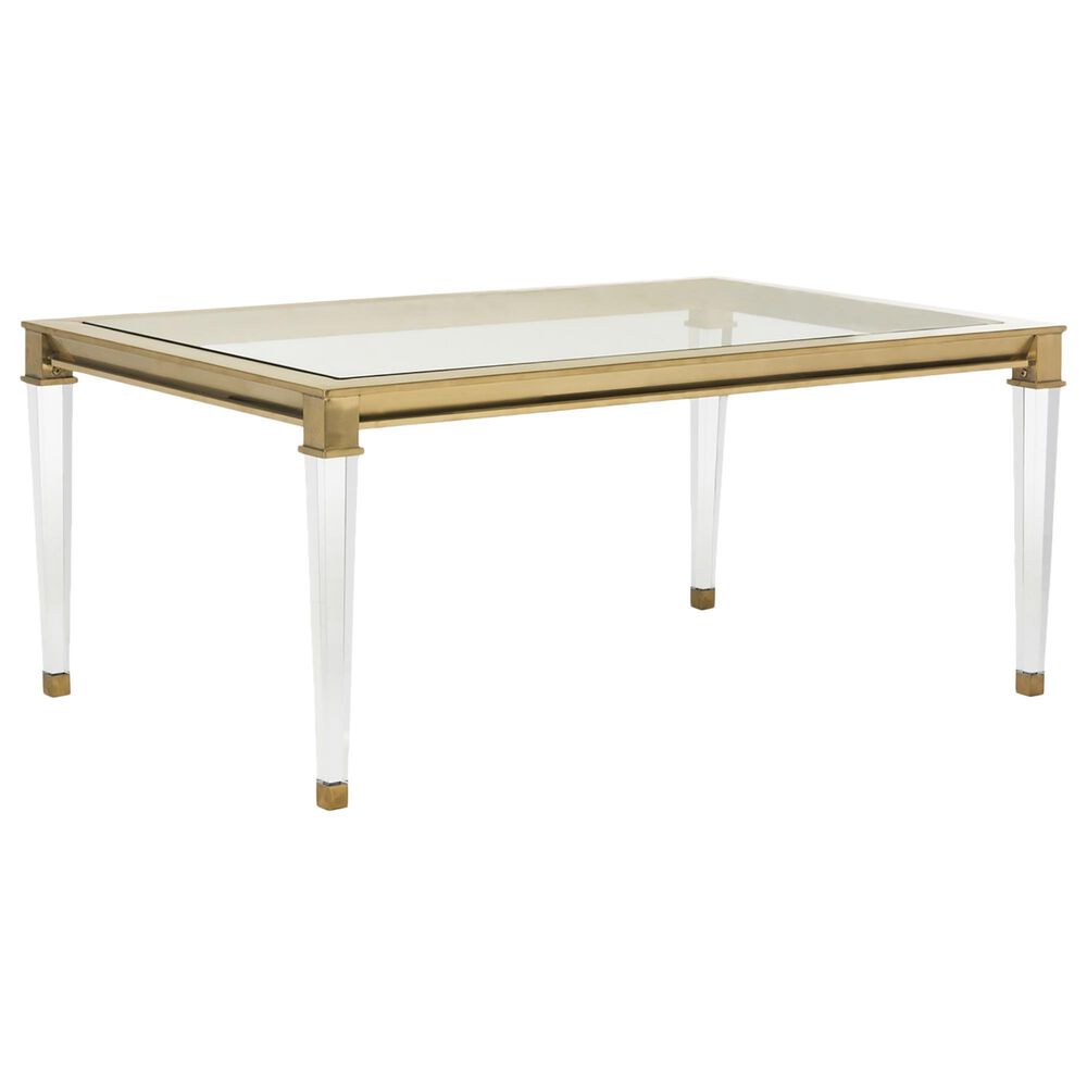 Safavieh Charleston Coffee Table in Brass, , large