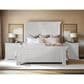 Fallridge Terra White King Bed in Vintage White, , large