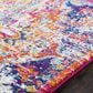 Surya Harput HAP-1062 7"10" x 10"3" White, Saffron and Teal Area Rug, , large