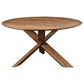 LH Imports Arcadia Round Dining Table in Medium Teak, , large