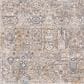 Surya Cardiff CDF-2310 Charcoal, Light Gray, Medium Gray, Camel and Blue 10" x 13"11" Area Rug, , large
