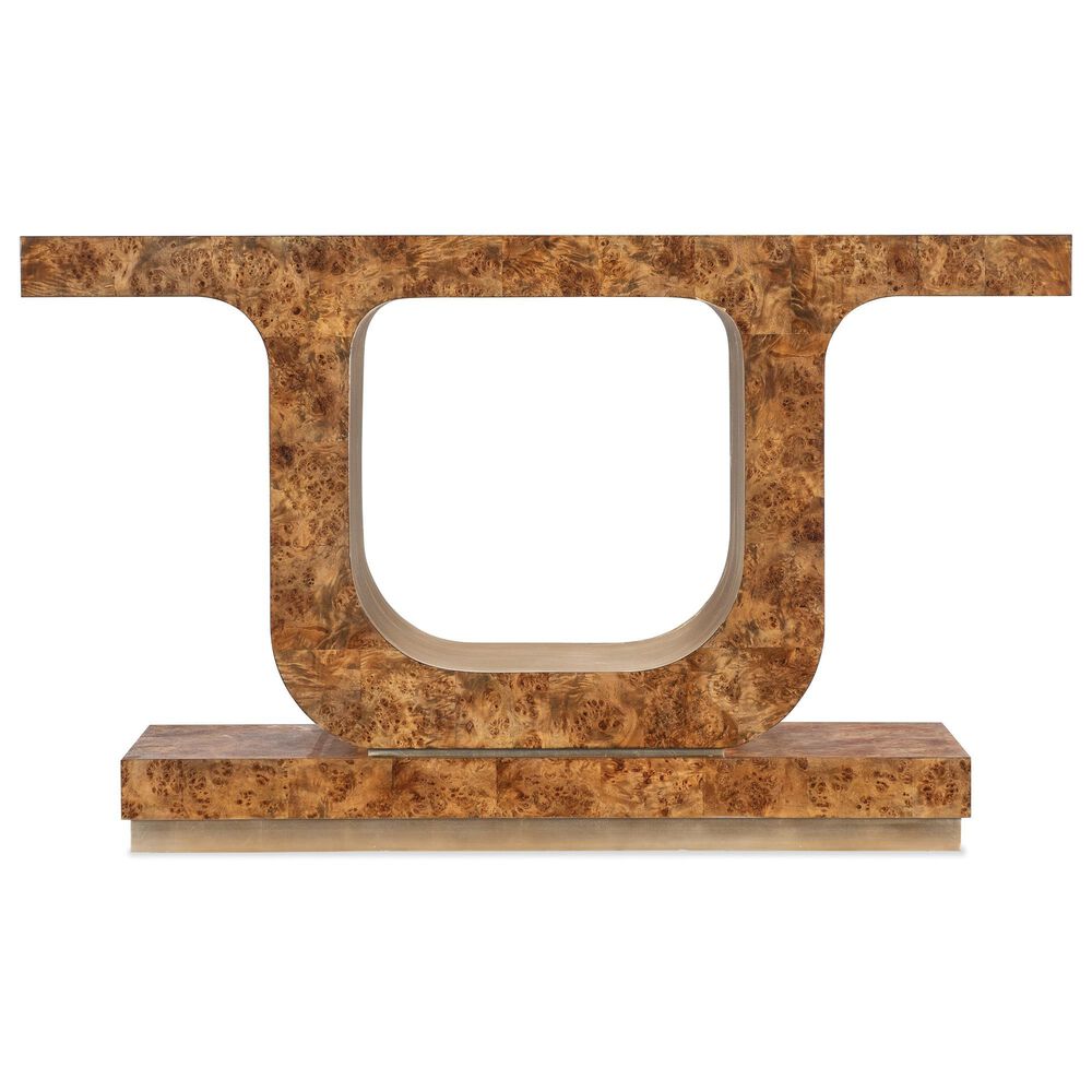 Hooker Furniture MelangeBurlesque Console Table in Gold, , large