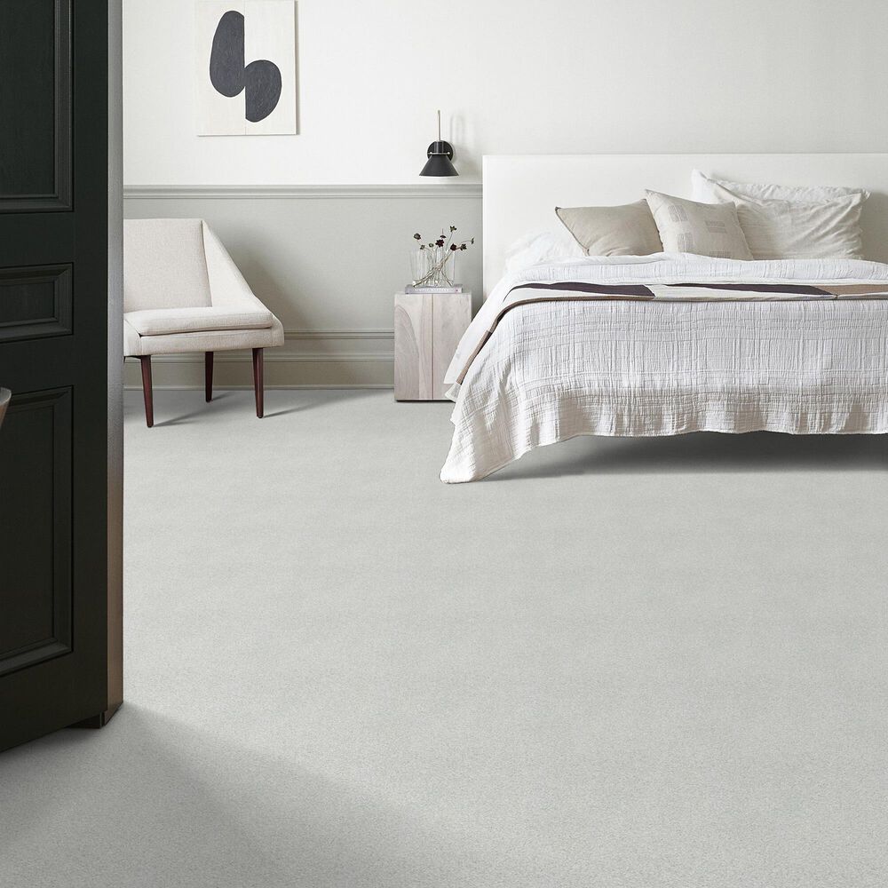 Shaw Tonal Comfort Ii Carpet in Whitewashed Frame, , large