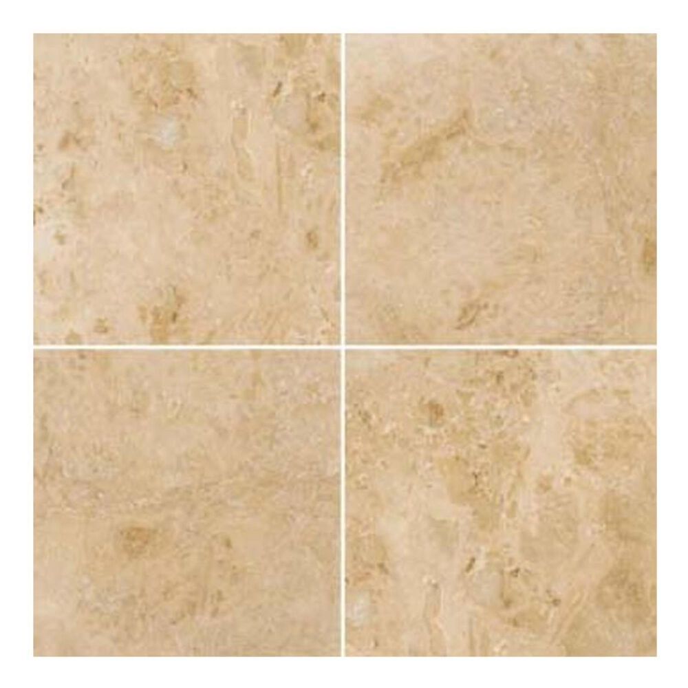 Emser Travertine Crosscut Pendio Beige 12" x 12" Natural Stone Tile, , large