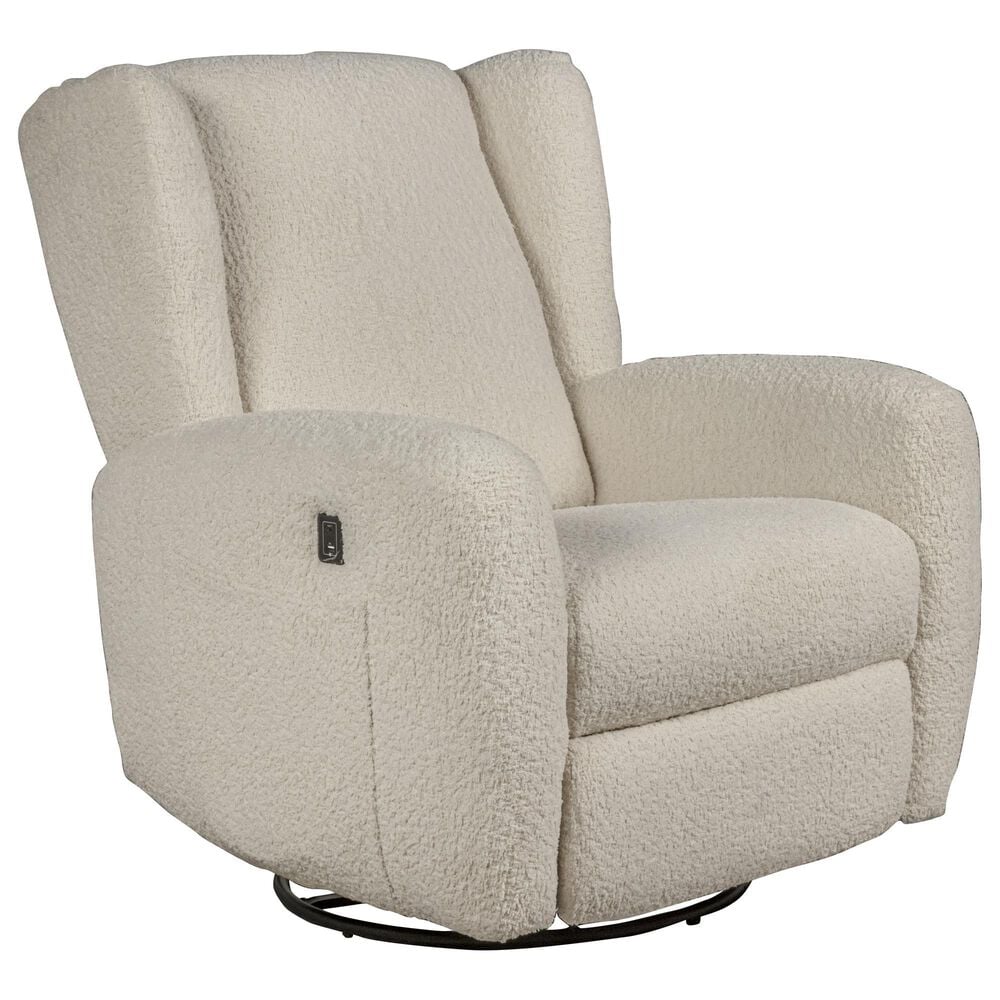 Eastern Shore Chloe Self Rocking Power Glider in Oyster, , large