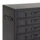 Maple and Jade 5-Drawer Room Chest with Stud and Buckle Detail in Black, , large